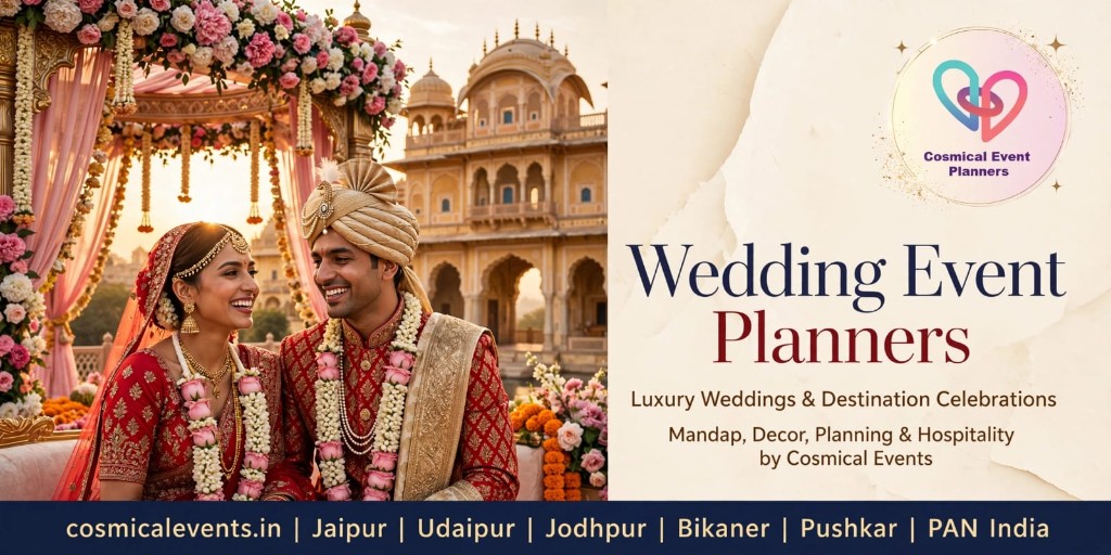 Cosmical Events wedding planner coordinating ceremony in Udaipur Rajasthan